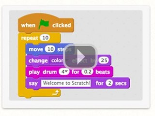 Create interactives with Scratch